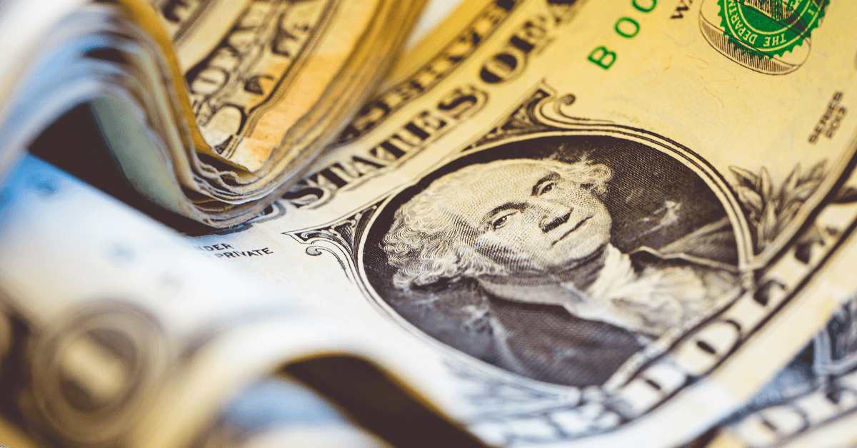 dólar em queda